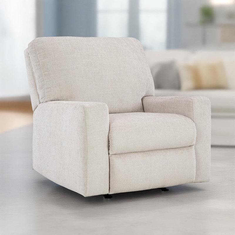Fauteuil inclinable Kleban Binette, Blanc