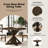 Ebbert Round Solid Wood Base Dining Table-128569017-116067004
