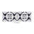 Danitra 100% Cotton 1885 GSM Bath Rug with Non-Slip Latex Backing, Soft Absorbent Machine Washable Bathroom Mat, Medallion Design, 20" x 60" Runner, Gray-14185945-14185982