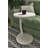 Jermichael C-Shaped Round End Table with Rolling Wheels-1909442576