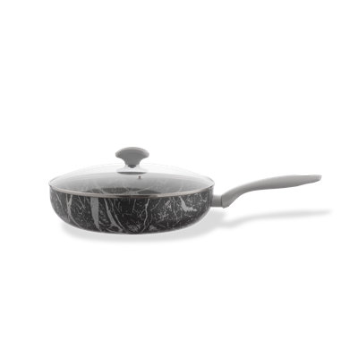 Metro Lane Motley Non-Stick Aluminum Wok with Lid