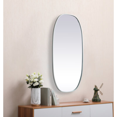 Bertin Metal Oval Wall Mirror