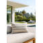 Classic Grey Regatta Stripe Indoor Outdoor Pillow 14x20