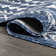 Wiese Bohemian Geometric Blue/Ivory Indoor/Outdoor Rug