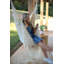 Chaise hamac en crochet