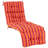 73'' Lounge Chaise Cushion Padded Recliner Cushion Orange-846649208-846649218