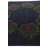 Square Parris Navy Blue Rug