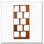 Bibliothèque de rangement ouverte à 5 niveaux L 31,5 "x H 64,56"