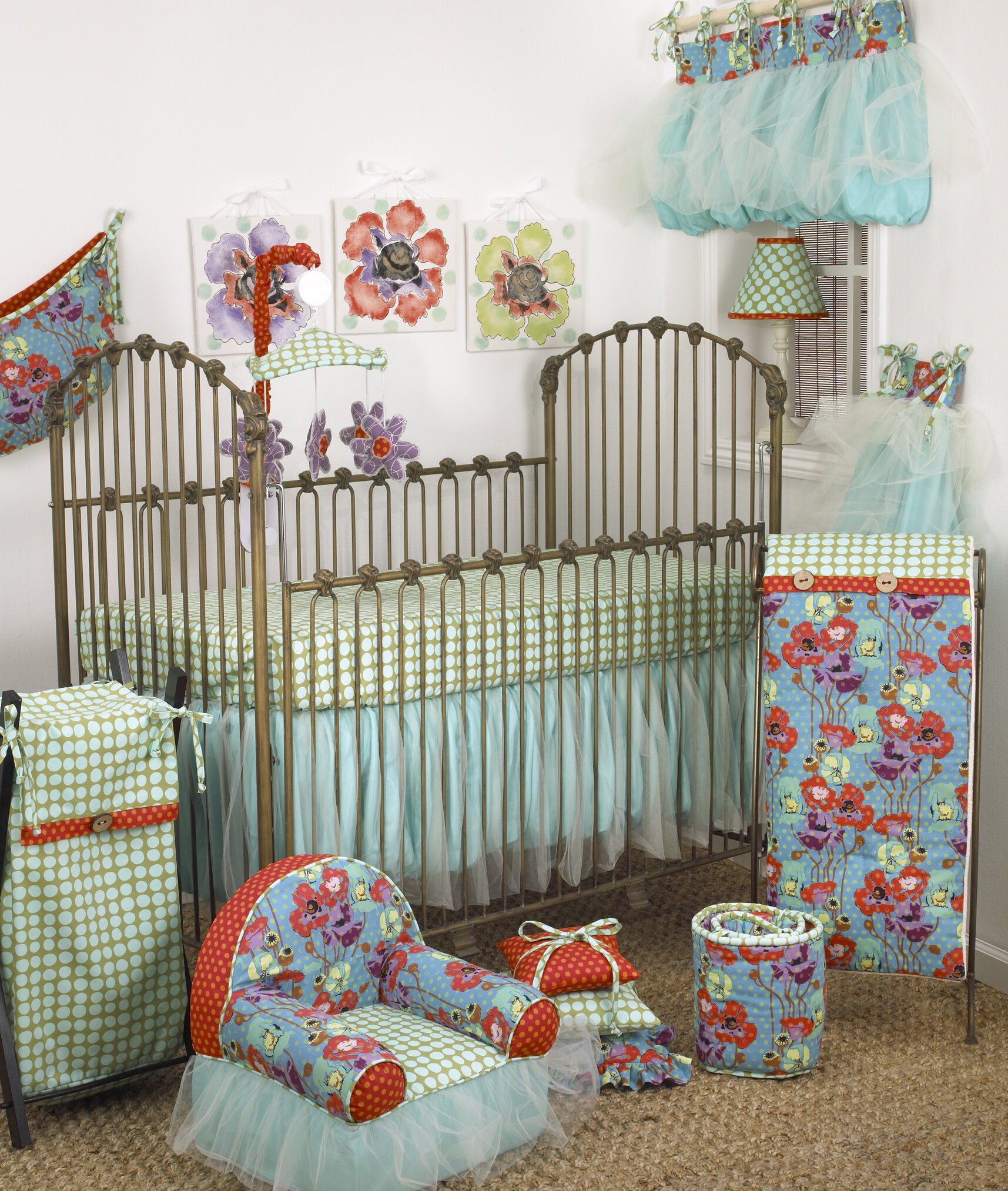 Harriet Bee Desai 9 Piece Crib Bedding Set - Wayfair Canada