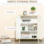 Armoire blanche à deux portes avec tablettes réglables pour le salon, la chambre à coucher, l'armoire de rangement dans le couloir, blanc, 2 espaces différents