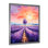 Lavande mauve, champs au lever du soleil - chardon, art mural