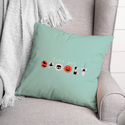  Housse et insert de coussin carré Get Spooky
