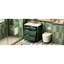 Meuble-lavabo de 30 po avec lavabo en céramique, bois massif, 3 tiroirs, lavabo et tiroir de style classique