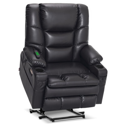 Fauteuil inclinable électrique à deux moteurs avec massage et chauffage Evslin