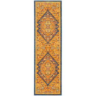 Wendi Performance Oriental Indoor Rug