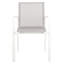 Chaise de patio empilable Cargill