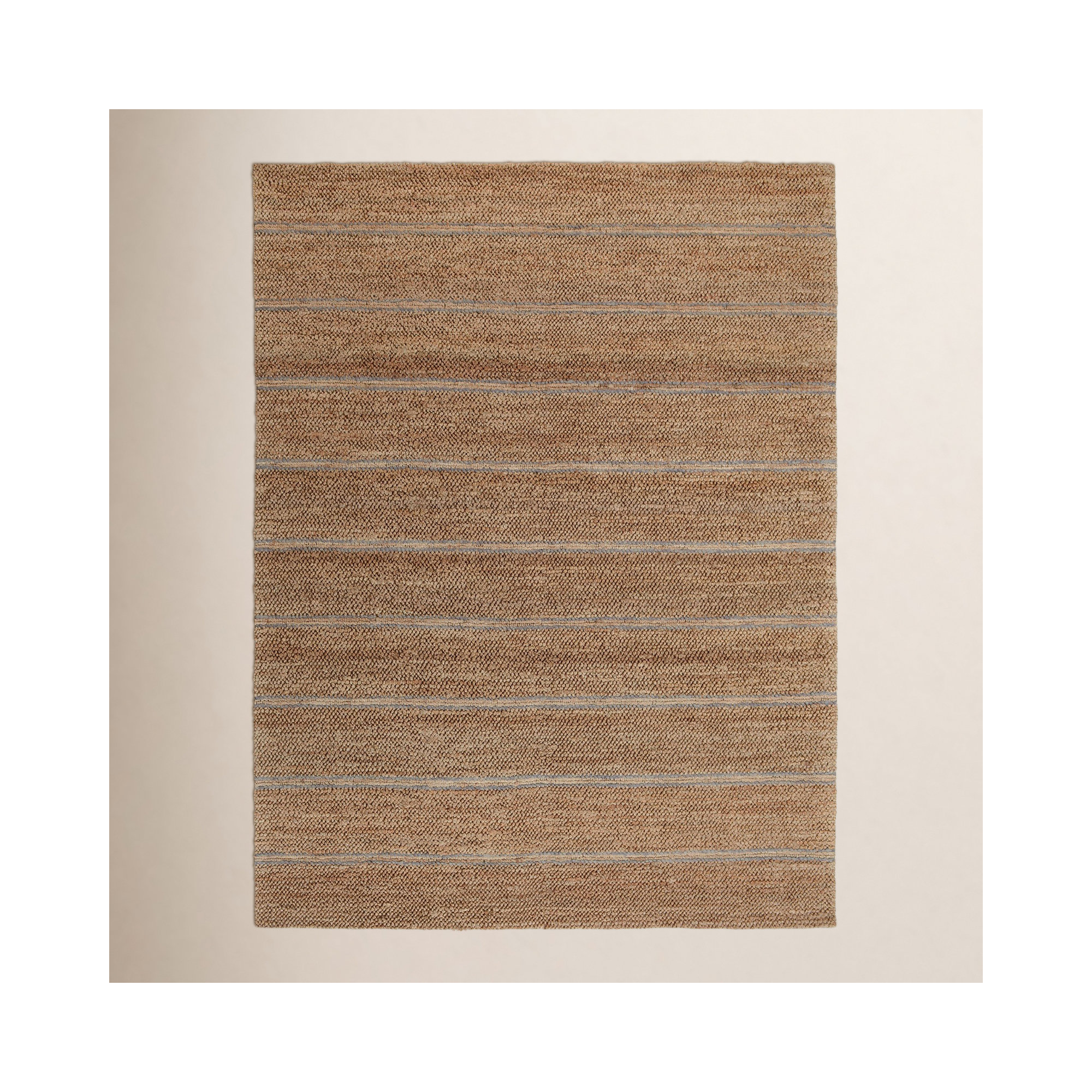 Beamond Handmade Jute / Sisal Brown Rug, Rectangle 5' x 8'