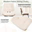 Chaise sans accoudoirs en tissu-1464661480