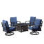 Aaleyah Outdoor 6 - Piece Conversation Set-909407120