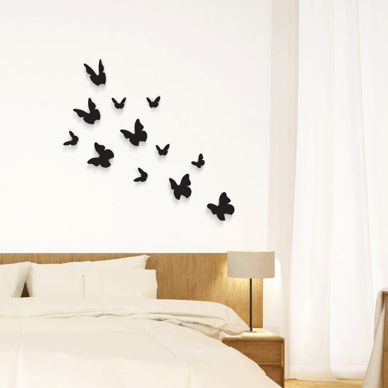 Animals Wall Decal, Black, 2 Packs