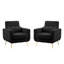 Fauteuil capitonné de 31 po de largeur