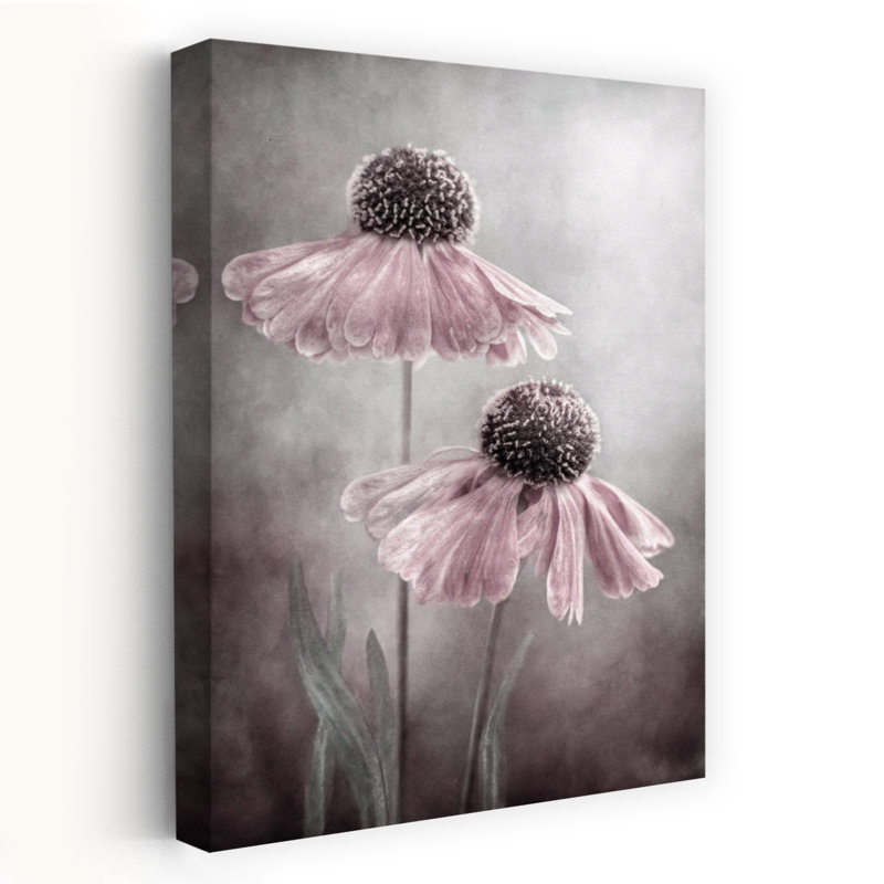 Art contemporain, art contemporain contemporain à fleurs, H 48 po x l 32 po