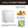 1.8 Cubic Feet Garage Ready Chest Freezer with Adjustable Temperature Controls