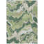 Tapis intérieur / extérieur en polyester tissé à la machine à motif abstrait de couleur mâle Greenk-95997838