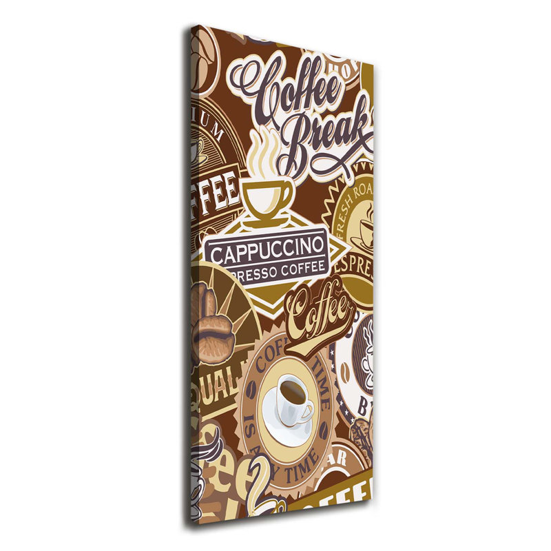 Café - Wrapped Canvas Print