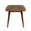 Table de salle à manger en bois (noyer)