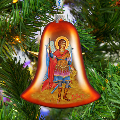 3.5'' Handmade Glass Photo Ornament