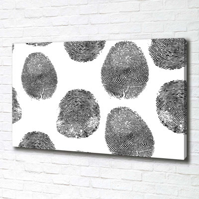 Fingerprints - Wrapped Canvas Print