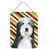 Bearded Collie (Black and White)