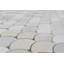 Fish Scale 12" x 12" Marble Mosaic Tile-822344287
