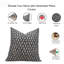 Fabdivine Elegant Floral Hand Block Print Cushion Handmade Rustic Cotton Pillow Cover- Tulsi Buti-97418801