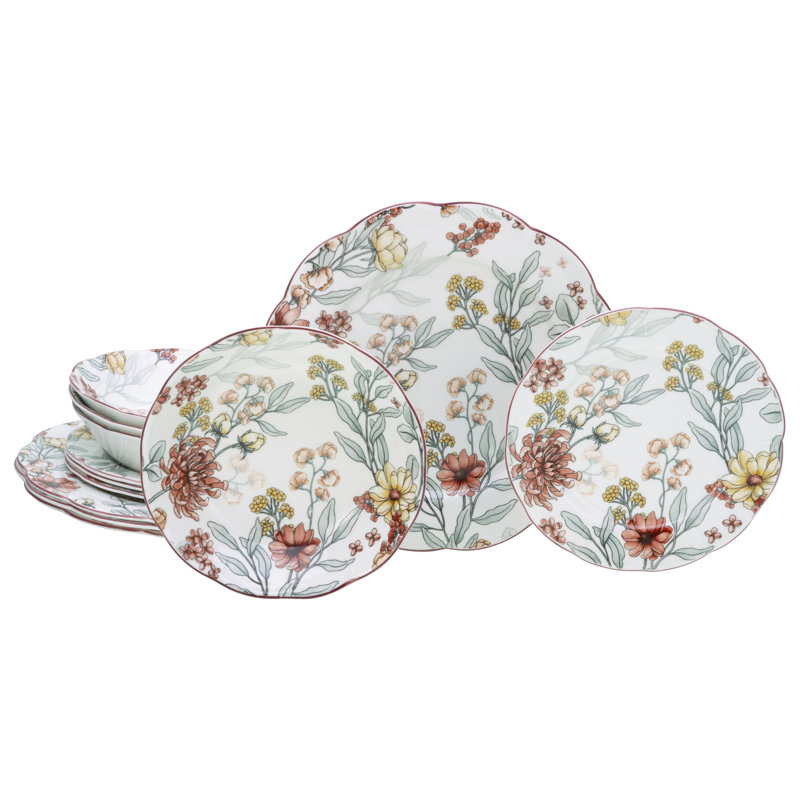 Fiore Piece Dinnerware Set - Service for 4