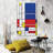 Geometric Mondrian II Multi Piece Canvas Print-92833402