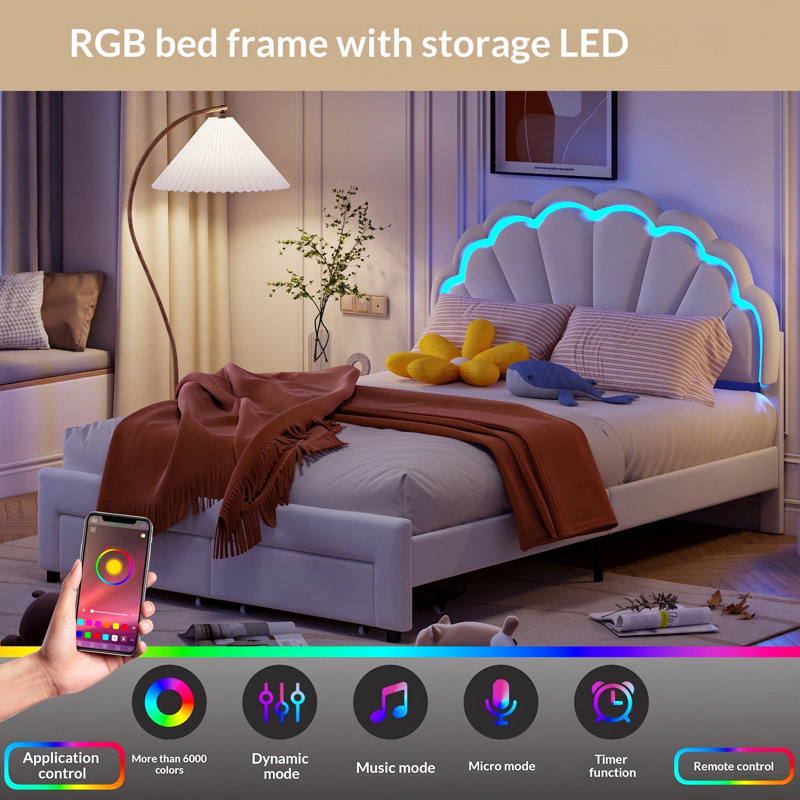Bed Frame, European Double (140 x 200 cm)