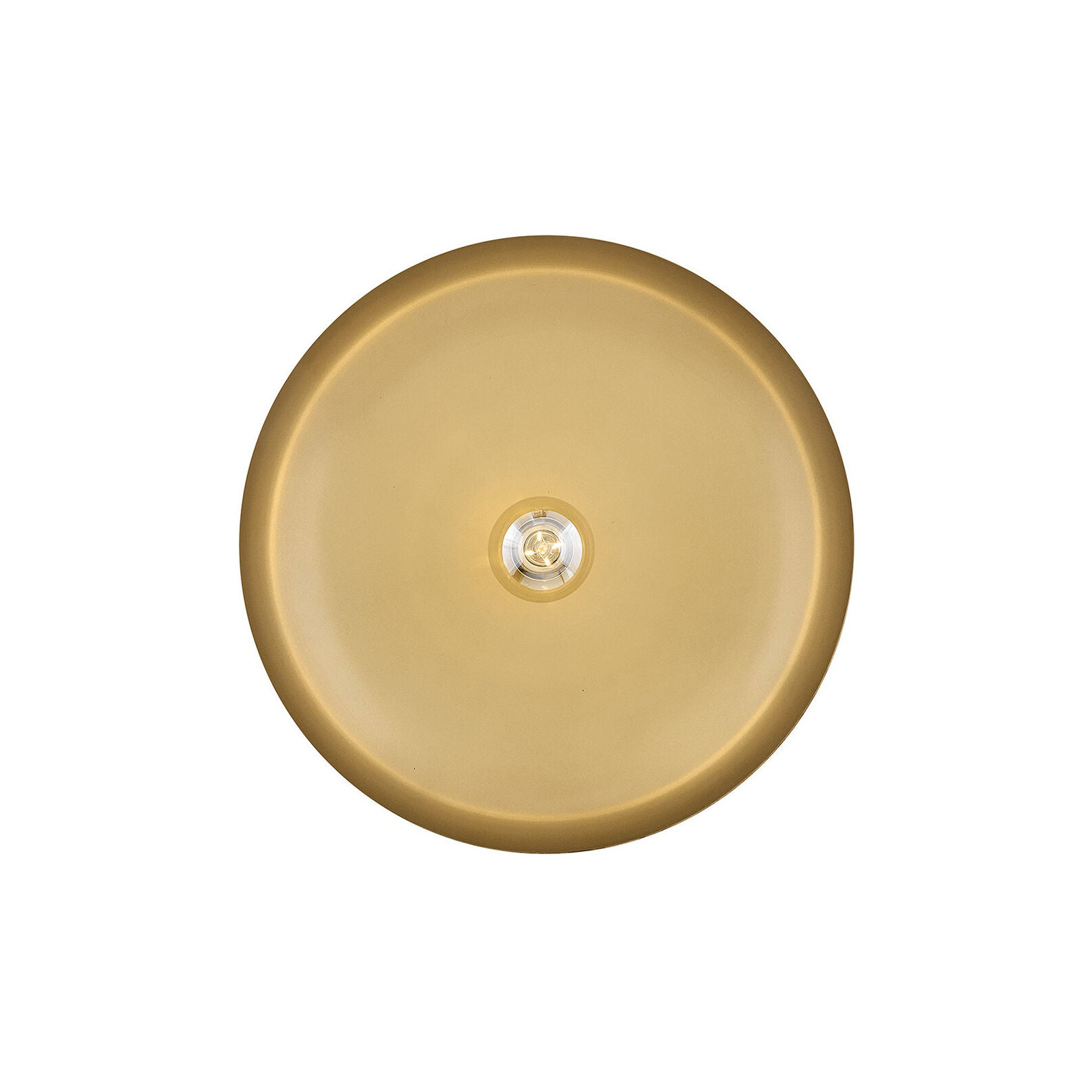 Hinkley Sadie Saucer Shaped Pendant, 6.25" H x 18" W x 18" D, Light Taupe