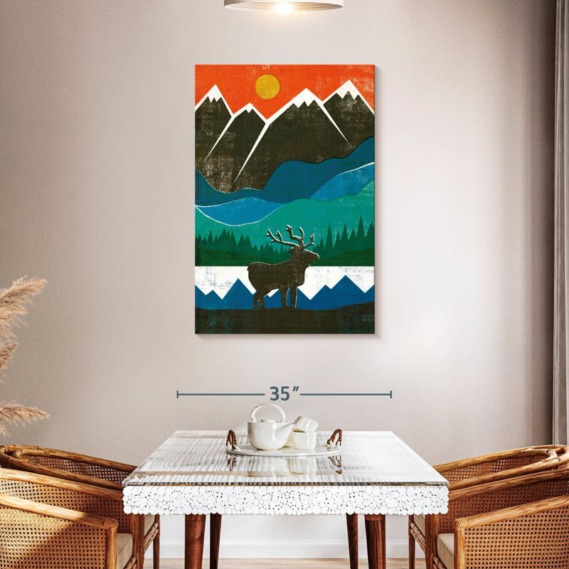 Brampt Big Sky IV, 45" H x 30" W