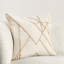 Adil Throw Pillow in Brown/Ivory