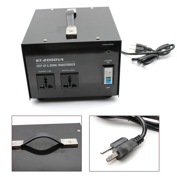 Converter electric converter 220 110vac 2000w 220 110 220v 110v 2000w  voltage transformers converter electric converter