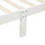 Lit plateforme avec base de lit en bois et lit-bateau-271400906