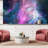 Planet In Outer Space Galaxy Peel & Stick Border-93867842