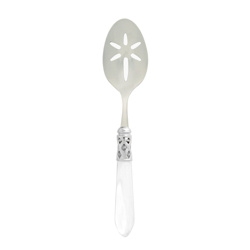 Aladdin Pierced Table Spoon, Brilliant Clear