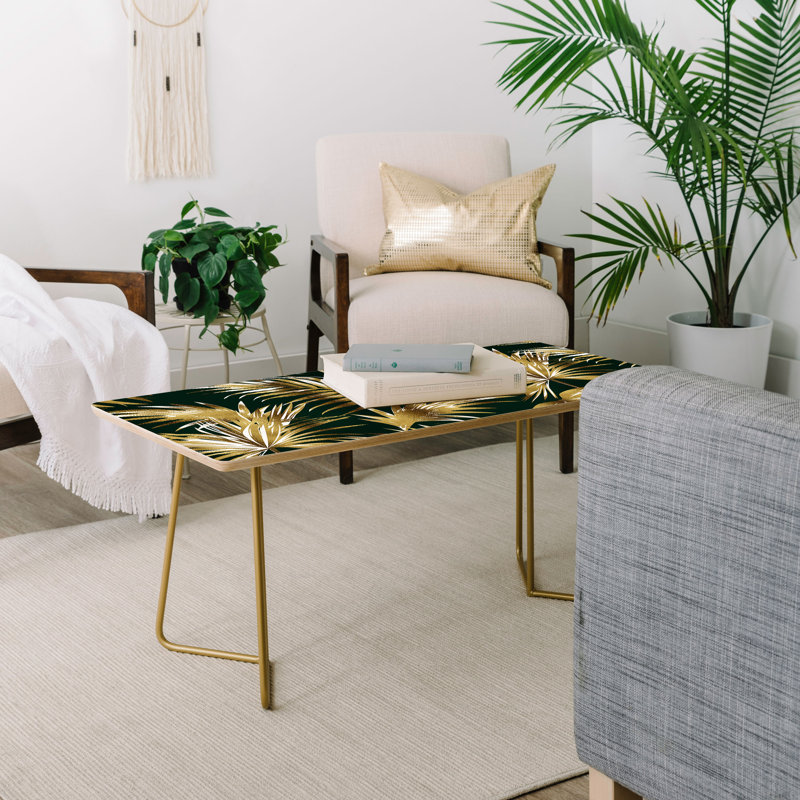 Marta Solid Wood Top Coffee Table