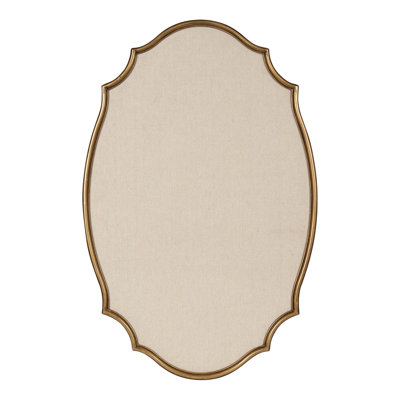 Joyti Scalloped Wall Mounted Photo Memo Board