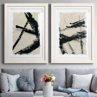 " Lines Crossed I " 2 - Pieces