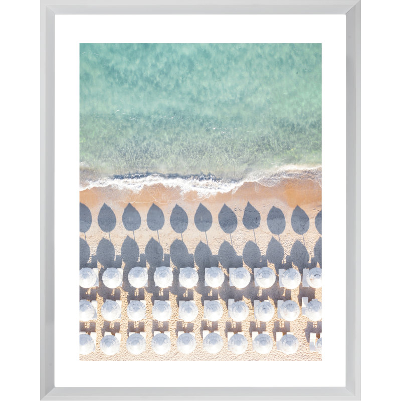 Sardinia Beach - Print on Wood