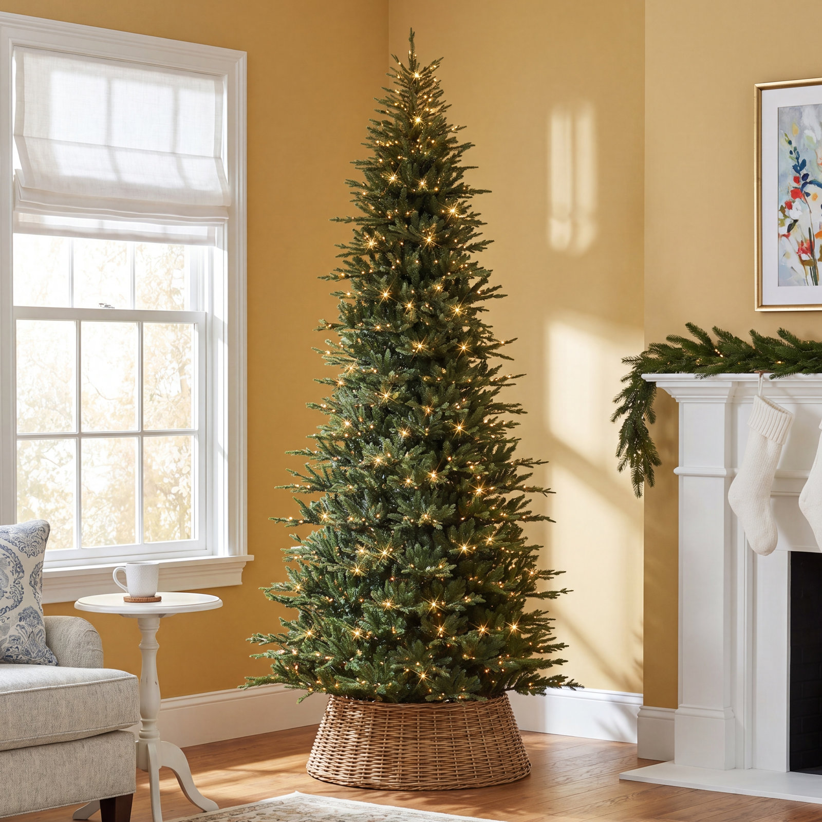 Grannia 12' Pre-Lit Fir Christmas Tree